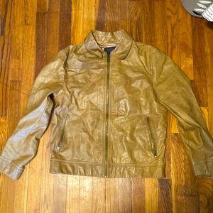 Express leather jacket. Medium